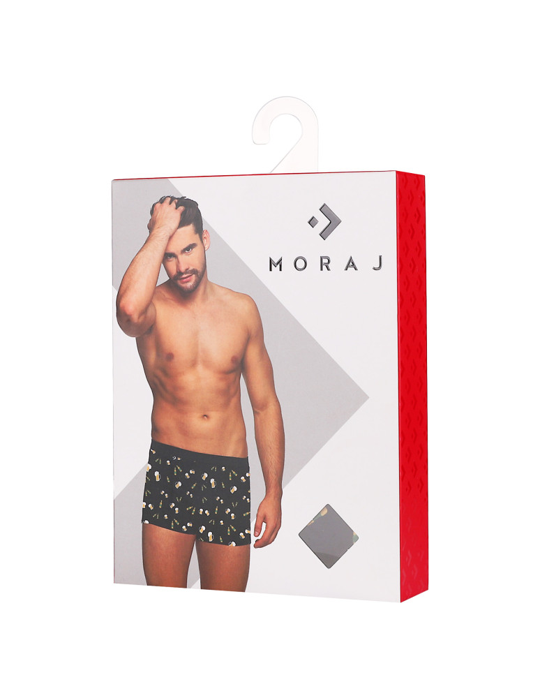 Bokserki dopasowane - Męskie bokserki z zabawnym wzorem kufle piwa WIELOKOLOROWY - produkt moraj.pl 2