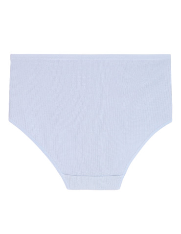 Figi - Damskie majtki bawełniane z wysokim stanem Plus Size 4-pak WIELOKOLOROWY - produkt 2