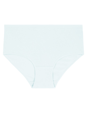 Figi - Damskie majtki bawełniane z wysokim stanem Plus Size 4-pak WIELOKOLOROWY - produkt 4