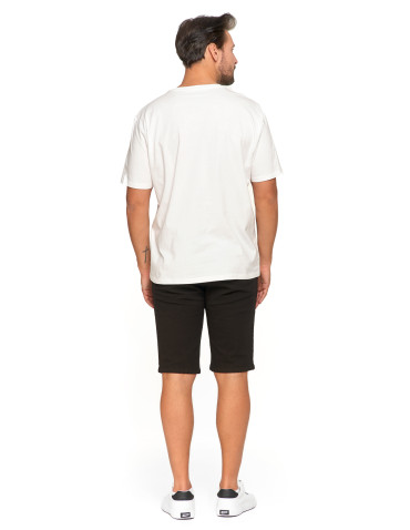 Koszulki, topy, koszule - Bawełniany T-shirt męski oversize BIAŁY - produkt 9