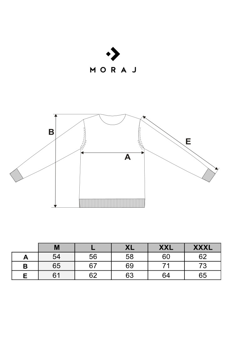 Męski sweter bawełniany z teksturą Męski sweter bawełniany z teksturą
