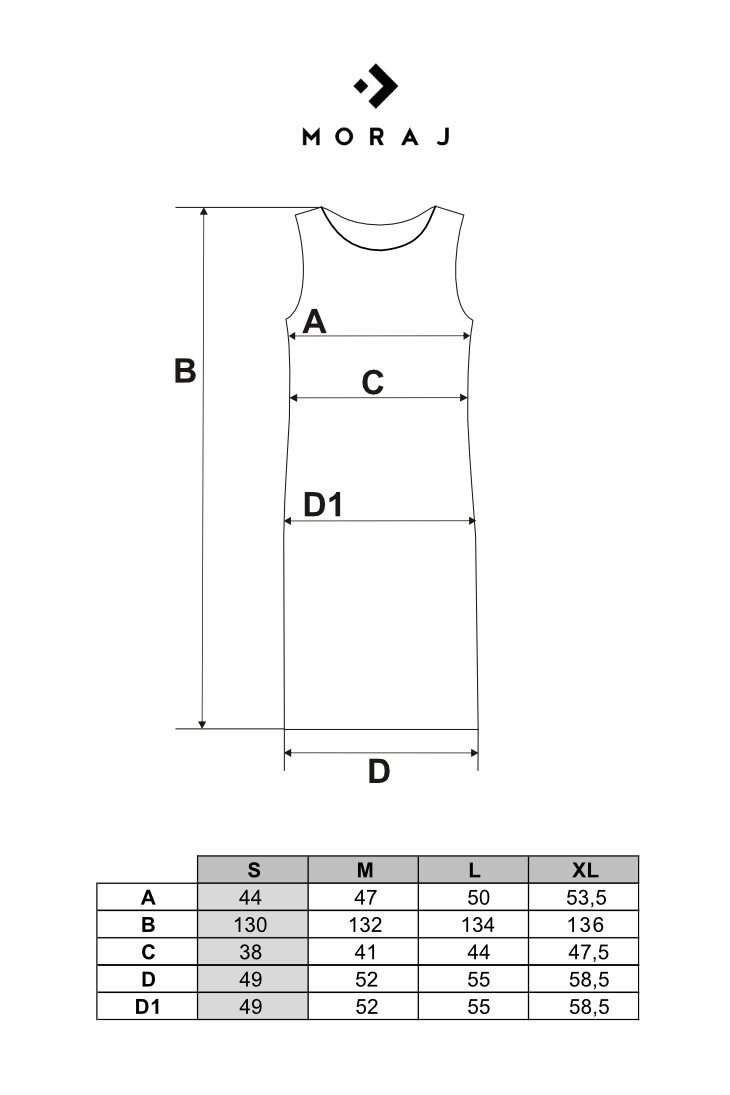 Sukienka lniana damska maxi