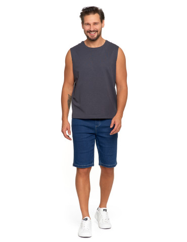 Koszulki, topy, koszule - Męska koszulka tank top GRAFIT - produkt 4