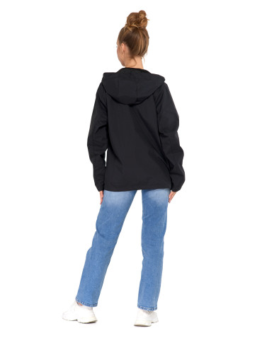 Odzież wierzchnia - Kurtka przejściowa unisex przeciwdeszczowa CZARNY - produkt 14