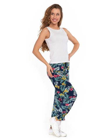 Koszulki i topy - Damska koszulka Tank Top w prążek BIAŁY - produkt 2