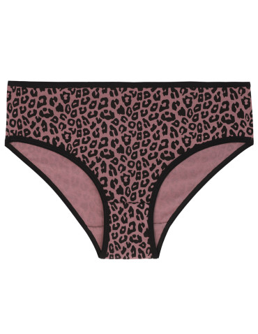 Figi - Damskie majtki figi bikini z bawełny 3-pak WIELOKOLOROWY - produkt 4