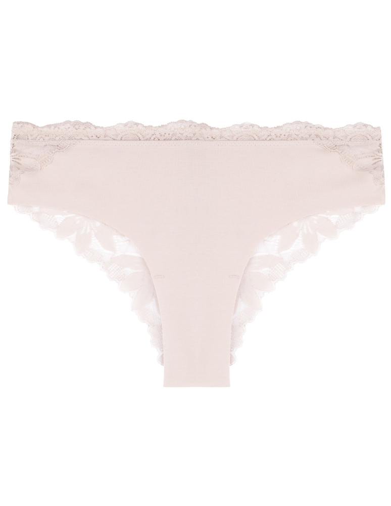 Figi - Majtki bawełniane damskie figi bikini koronkowy tył 6-pak WIELOKOLOROWY - produkt moraj.pl 3