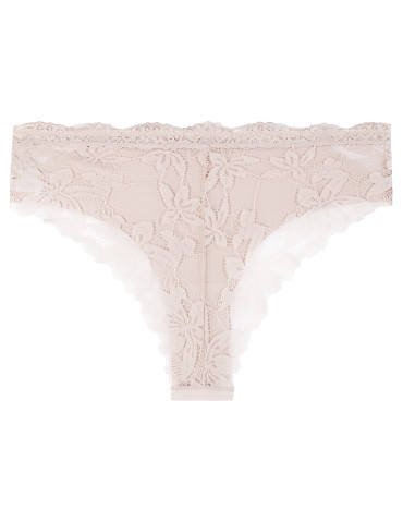 Figi - Majtki bawełniane damskie figi bikini koronkowy tył 6-pak WIELOKOLOROWY - produkt 4