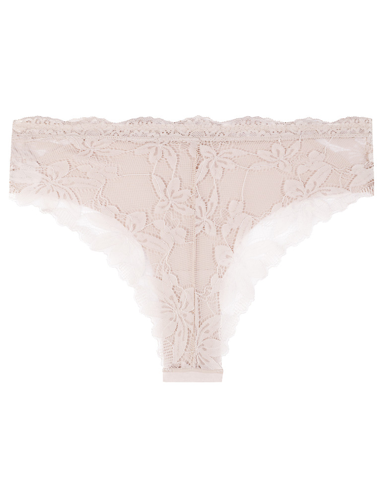 Figi - Majtki bawełniane damskie figi bikini koronkowy tył 6-pak WIELOKOLOROWY - produkt moraj.pl 4
