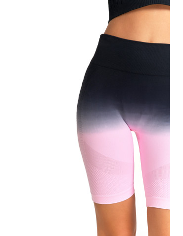 Legginsy - Legginsy bezszwowe damskie kolarki push-up GRAFIT - produkt 8