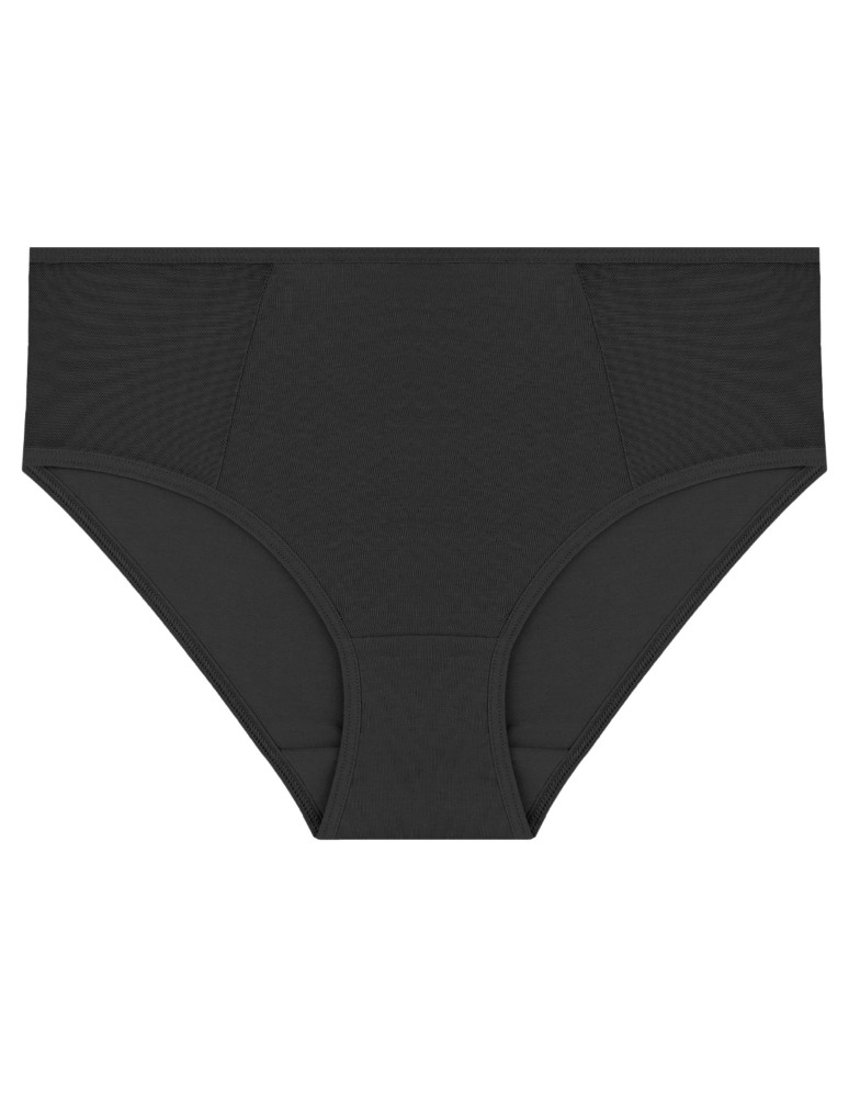 Figi - Majtki damskie figi bikini z siateczką 3-pak WIELOKOLOROWY - produkt moraj.pl 5