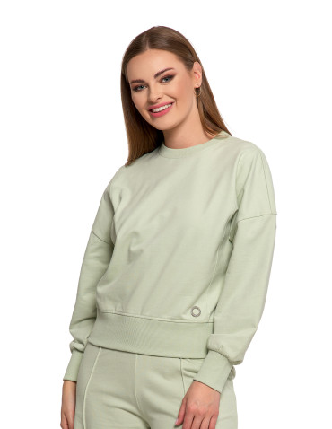 Bluzy - Bluza damska dresowa ZIELONY - produkt 1