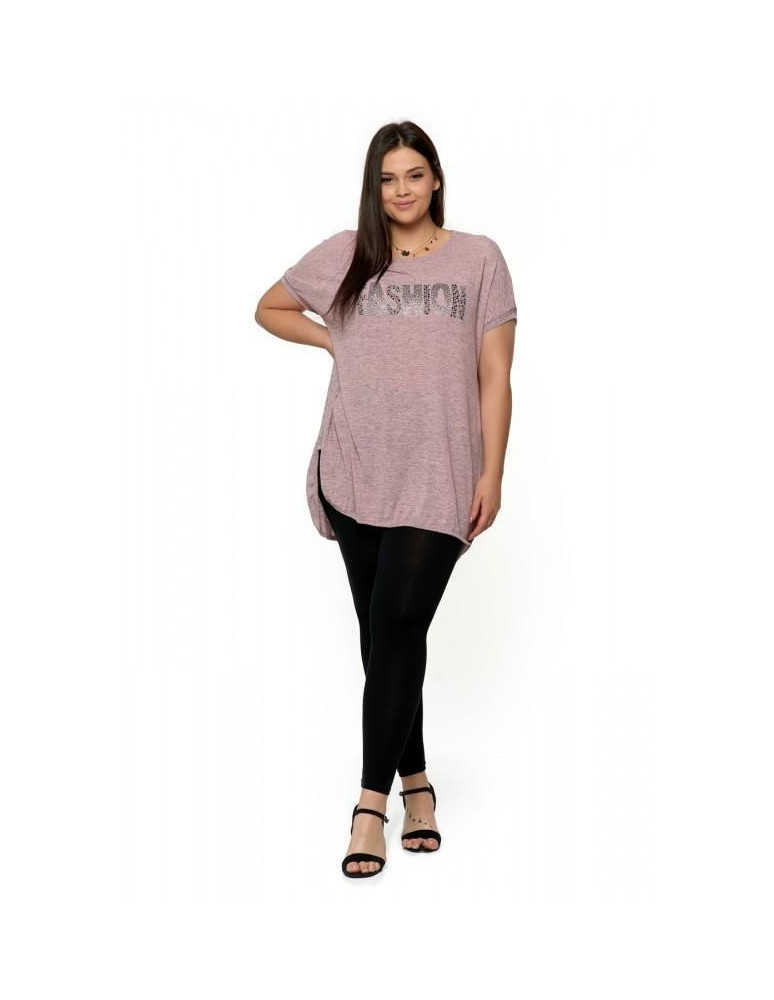 Legginsy - Klasyczne bawełniane legginsy plus size CZARNY - produkt moraj.pl 1