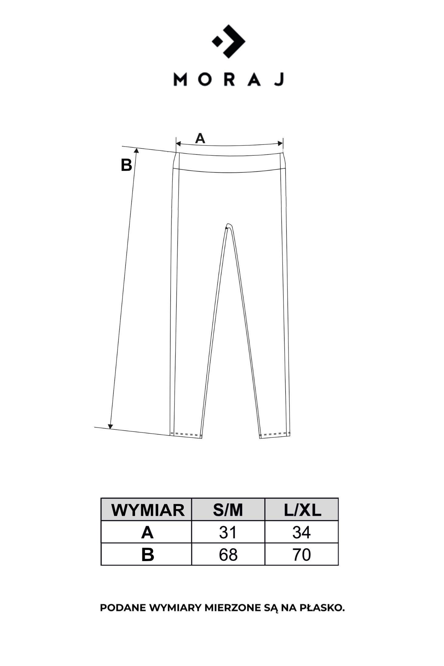 Legginsy damskie 3/4 moro Legginsy damskie 3/4 moro