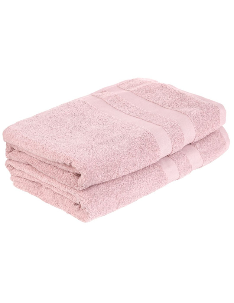 Kąpielowe - Mały ręcznik bawełniany 100% różowy 50x100 cm 2-pak RÓŻOWY - produkt moraj.pl 1