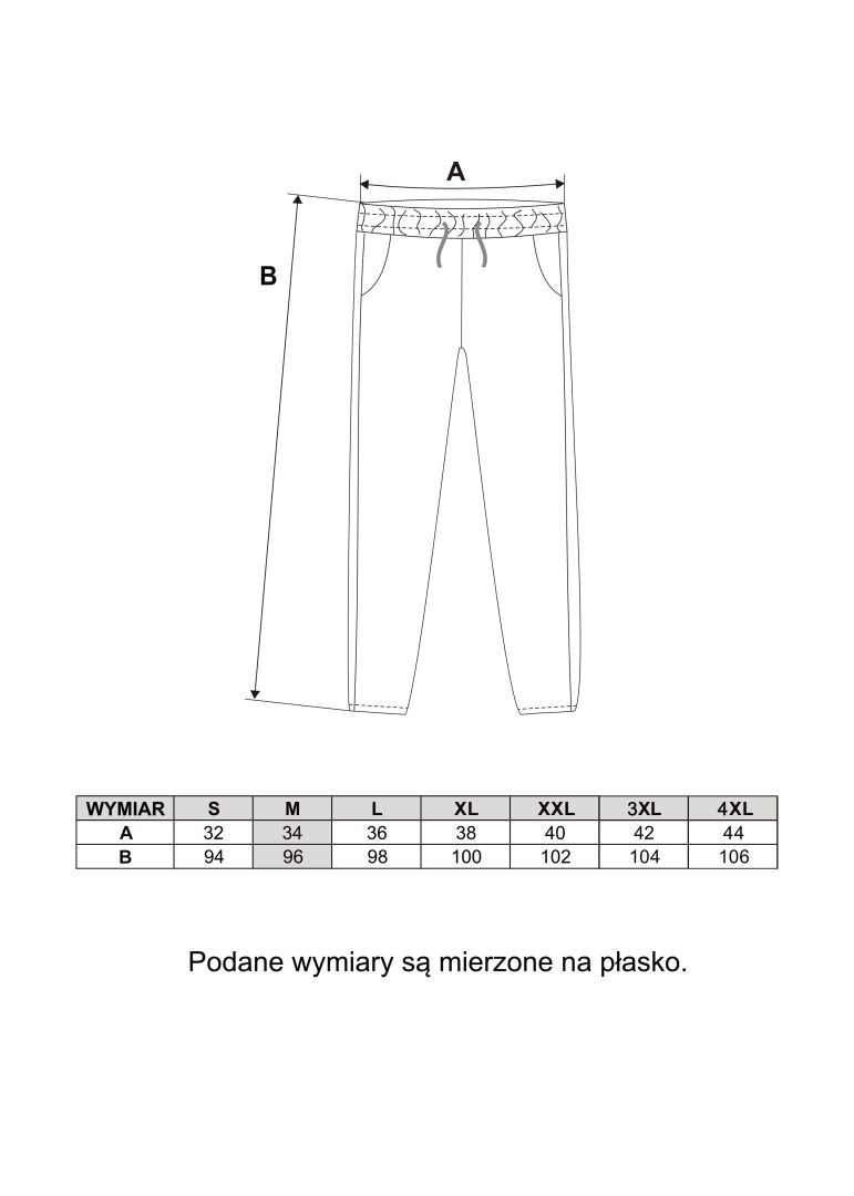 Spodnie damskie dresowe z haftem Plus Size Spodnie damskie dresowe z haftem Plus Size