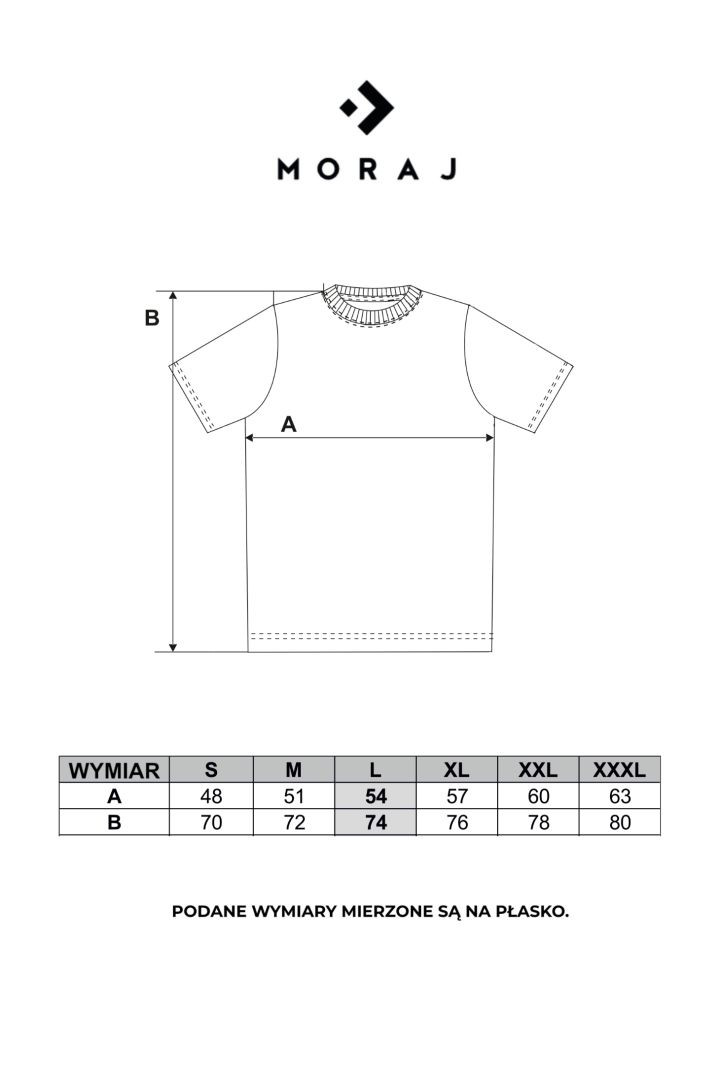 T-shirt męski 100% bawełna czesana Premium Line