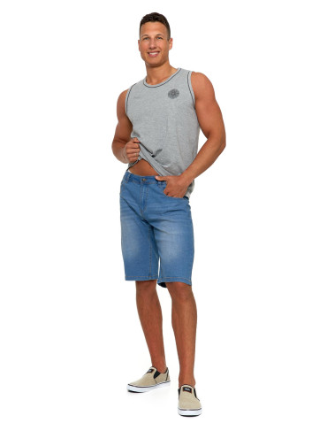 Szorty - Krótkie spodenki męskie jeansowe szorty JEANS - produkt 4
