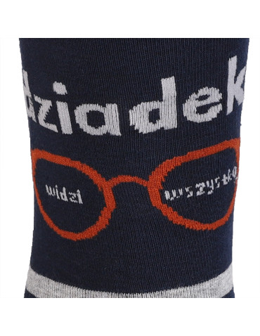 Długie - Zestaw skarpetek w pudełku prezent na Dzień Dziadka 2-pak WIELOKOLOROWY - produkt 5