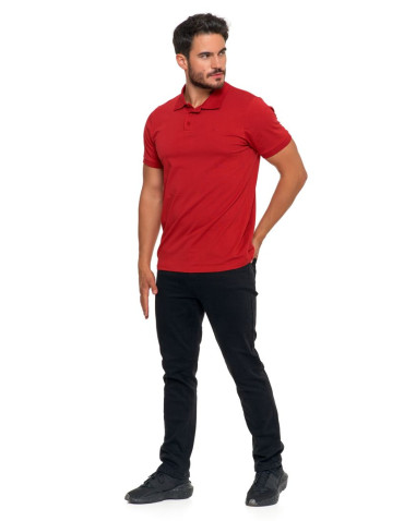 Polo - Koszulka polo męska z bawełny czesanej Premium Line BORDOWY - produkt 6