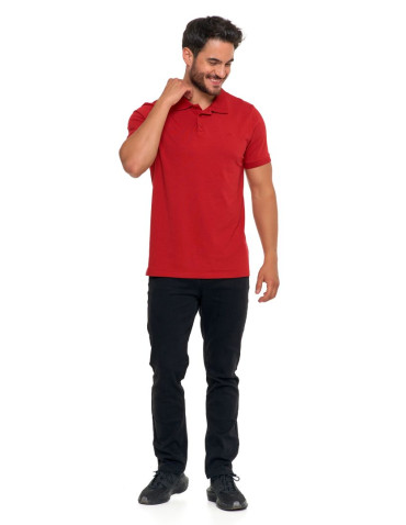 Polo - Koszulka polo męska z bawełny czesanej Premium Line BORDOWY - produkt 11