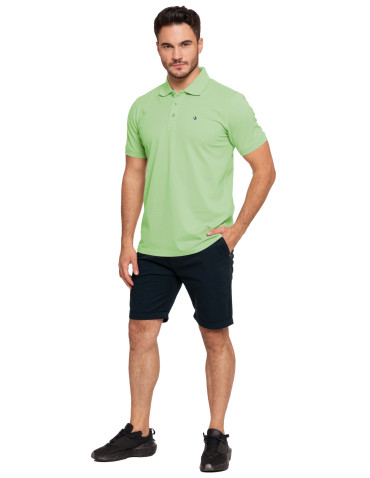 Polo - Koszulka męska polo bawełniana Premium klasyczna ZIELONY - produkt 5