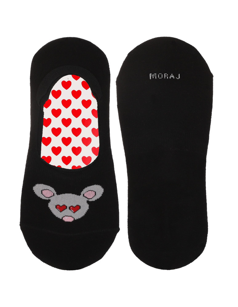 Niskie stopki - Skarpetki damskie niskie stopki w zakochane myszki 6-pak WIELOKOLOROWY - produkt moraj.pl 3