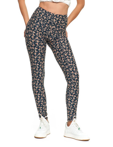 Legginsy - Legginsy damskie długie z wysokim stanem WZÓR 1 - produkt 5
