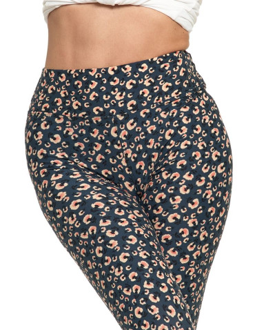 Legginsy - Legginsy damskie długie z wysokim stanem WZÓR 1 - produkt 6