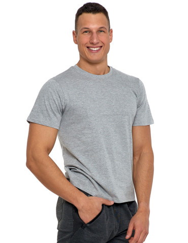 Koszulki, topy, koszule - Koszulka męska bawełniana T-shirt z okrągłym dekoltem 3-pak WZÓR 3 - produkt 16