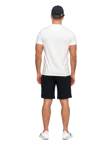 Koszulki, topy, koszule - T-shirt koszulka bawełniana krótki rękaw z napisem BIAŁY - produkt 7