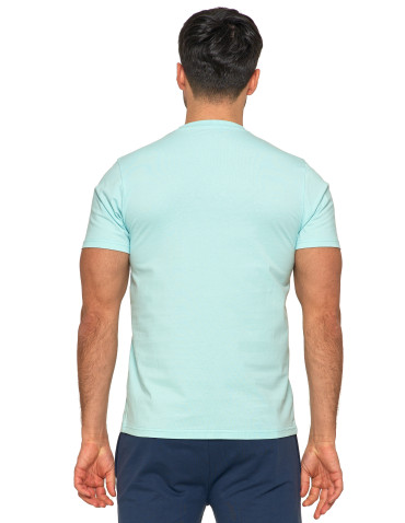 Koszulki, topy, koszule - Koszulka męska T-shirt z okrągłym dekoltem i nadrukiem MIĘTA - produkt 3