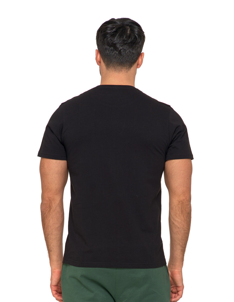 Koszulki, topy, koszule - T-shirt męski koszulka 100% bawełna logo CZARNY - produkt moraj.pl 2