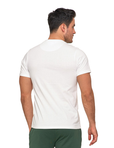 Koszulki, topy, koszule - Koszulka t-shirt męski 100% bawełna Los Angeles College BIAŁY - produkt 2