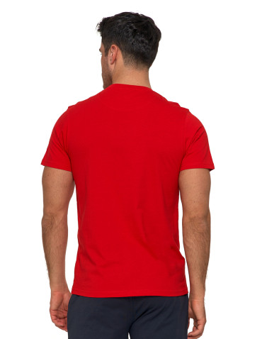 Koszulki, topy, koszule - Koszulka t-shirt męski 100% bawełna Los Angeles College CZERWONY - produkt 2