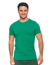 Koszulka męska T-shirt bawełniana Premium okrągły dekolt ZIELONY