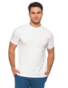 Koszulka męska bawełniana krótki rękaw T-shirt Plus Size BIAŁY