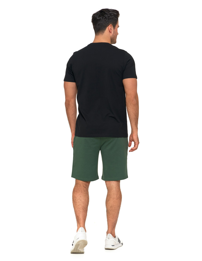 Koszulki, topy, koszule - Koszulka męska t-shirt bawełniany logo z napisem CZARNY - produkt moraj.pl 4