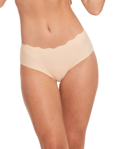 Figi - Majtki damskie bezszwowe figi bikini BEŻOWY - produkt 2