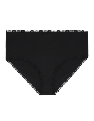 Figi - Majtki damskie figi z wysokim stanem Plus Size 3-pak WZÓR - produkt 5