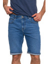 Krótkie spodenki męskie jeansowe granatowe JEANS