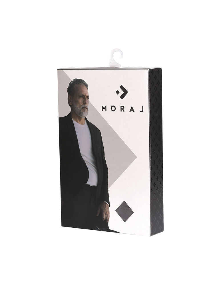 Bokserki dopasowane - Majtki bokserki męskie bawełniane gładkie Plus Size GRAFIT - produkt moraj.pl 2