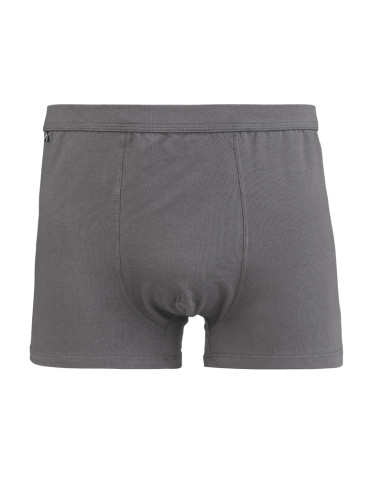 Bokserki dopasowane - Majtki bokserki męskie bawełniane gładkie Plus Size GRAFIT - produkt 5