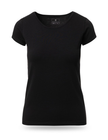 Koszulki i topy - Koszulka damska T-shirt bawełniana z okrągłym dekoltem 3-pak WZÓR - produkt 2