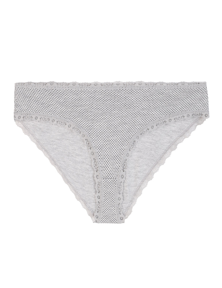 Figi - Majtki damskie figi bikini z wzorem wykończone koronką 6-pak WIELOKOLOROWY - produkt moraj.pl 5