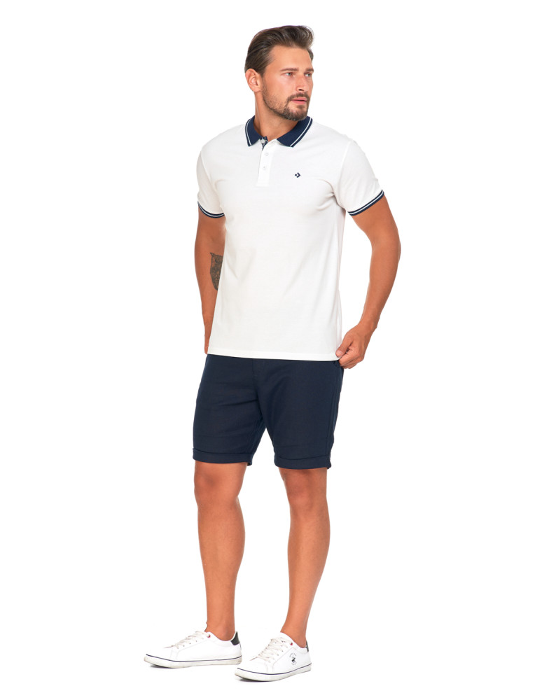 Polo - Koszulka polo męska bawełna czesana Premium BIAŁY - produkt moraj.pl 3