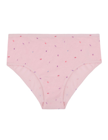 Figi - Figi majtki bawełniane plus size klasyczne 4-pak WIELOKOLOROWY - produkt 3