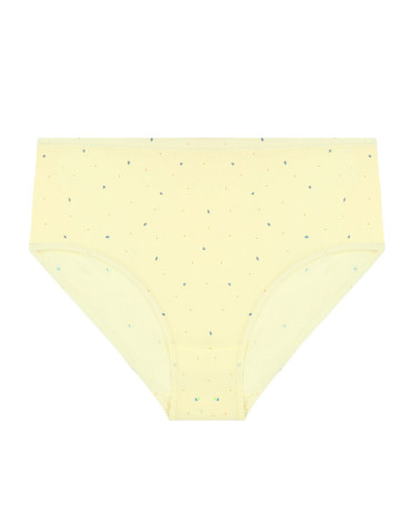 Figi - Bawełniane majtki figi klasyczne plus size 4-pak WIELOKOLOROWY - produkt 4