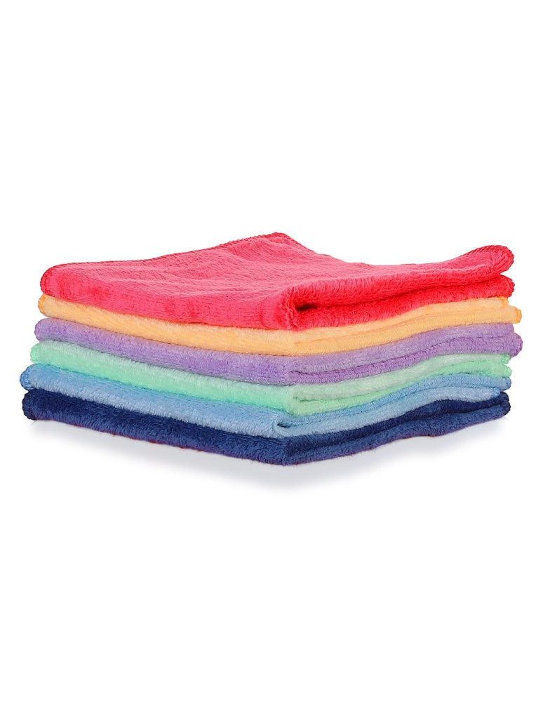 Kategorie produktów - Miękkie ścierki z mikrofibry 30 x 30 cm 6-pak WIELOKOLOROWY - produkt moraj.pl 1