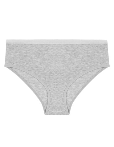 Figi - Damskie majtki figi bikini klasyczne z gumką w pasie 4-pak WIELOKOLOROWY - produkt 2